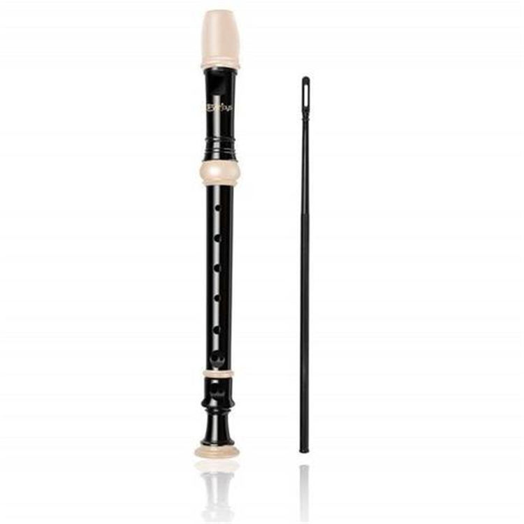 Soprano Descant Recorder 8 Hole With Cleaning Rod Case Instruction