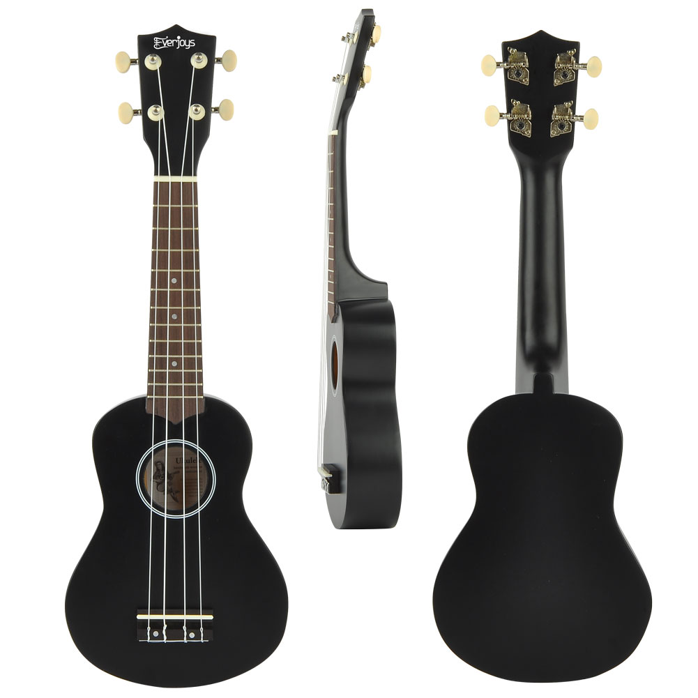 Soprano Ukulele Beginner Pack-21 Inch w/ Gig Bag Songbook Digital Tuner